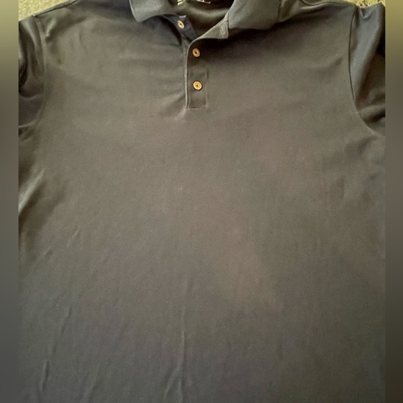 ⛳️🖤Nike Men's Black Polo Golf Shirt size L - Picture 4 of 6